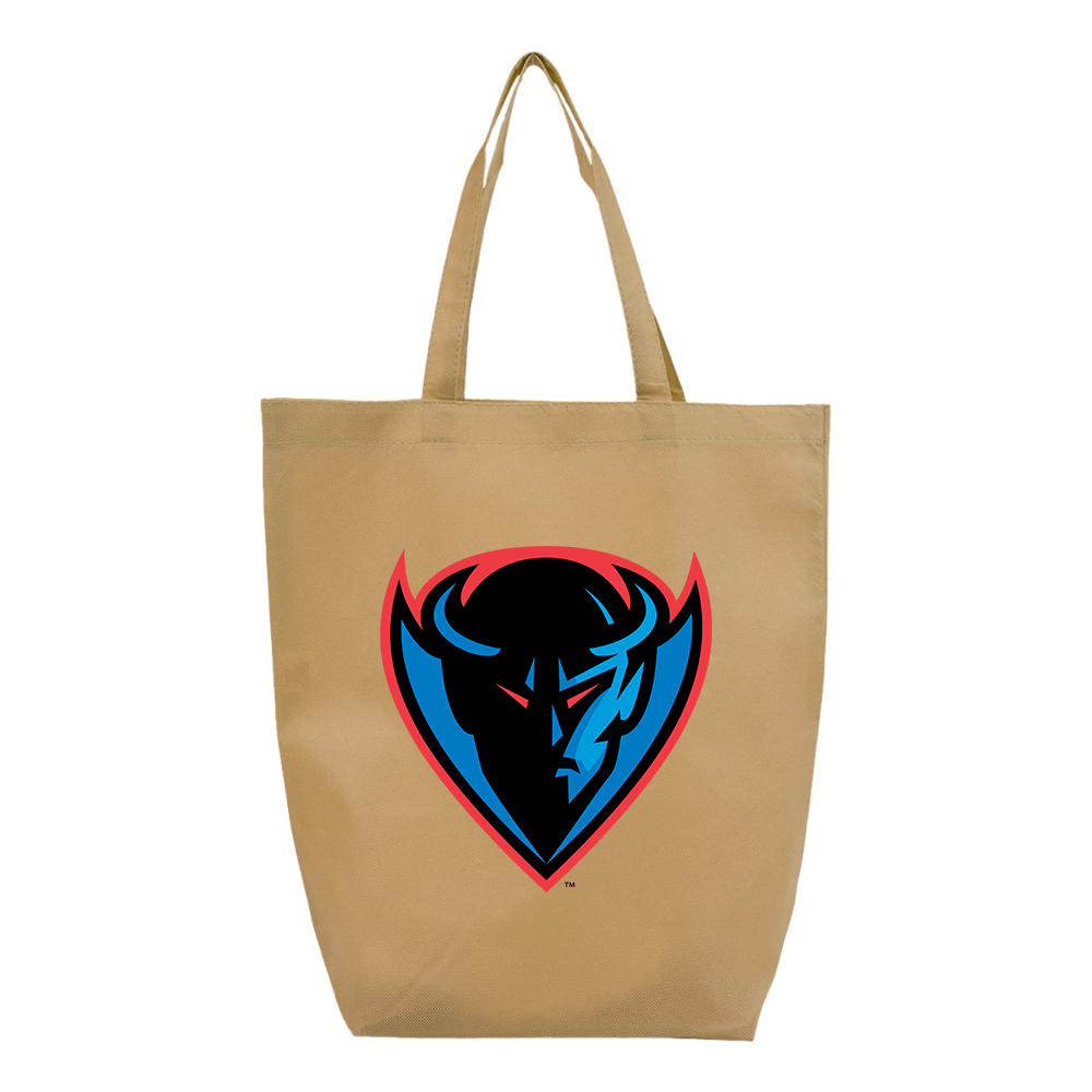 DePaul Blue Demons Q-Tees Non-Woven Gusset Bottom Tote
