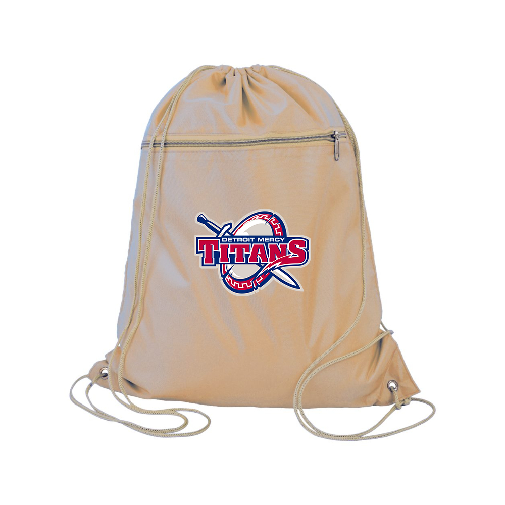 Detroit Titans Q-Tees - Polyester Cinchpack