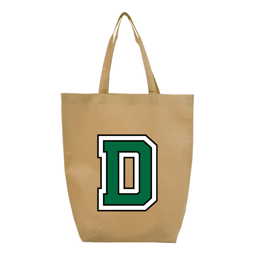 Dartmouth Big Green Q-Tees Non-Woven Gusset Bottom Tote