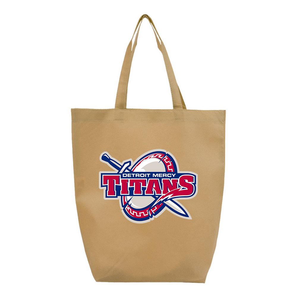 Detroit Titans  Q-Tees Non-Woven Gusset Bottom Tote