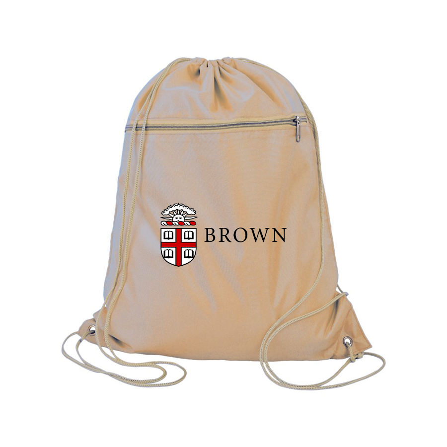Brown University Q-Tees - Polyester Cinchpack