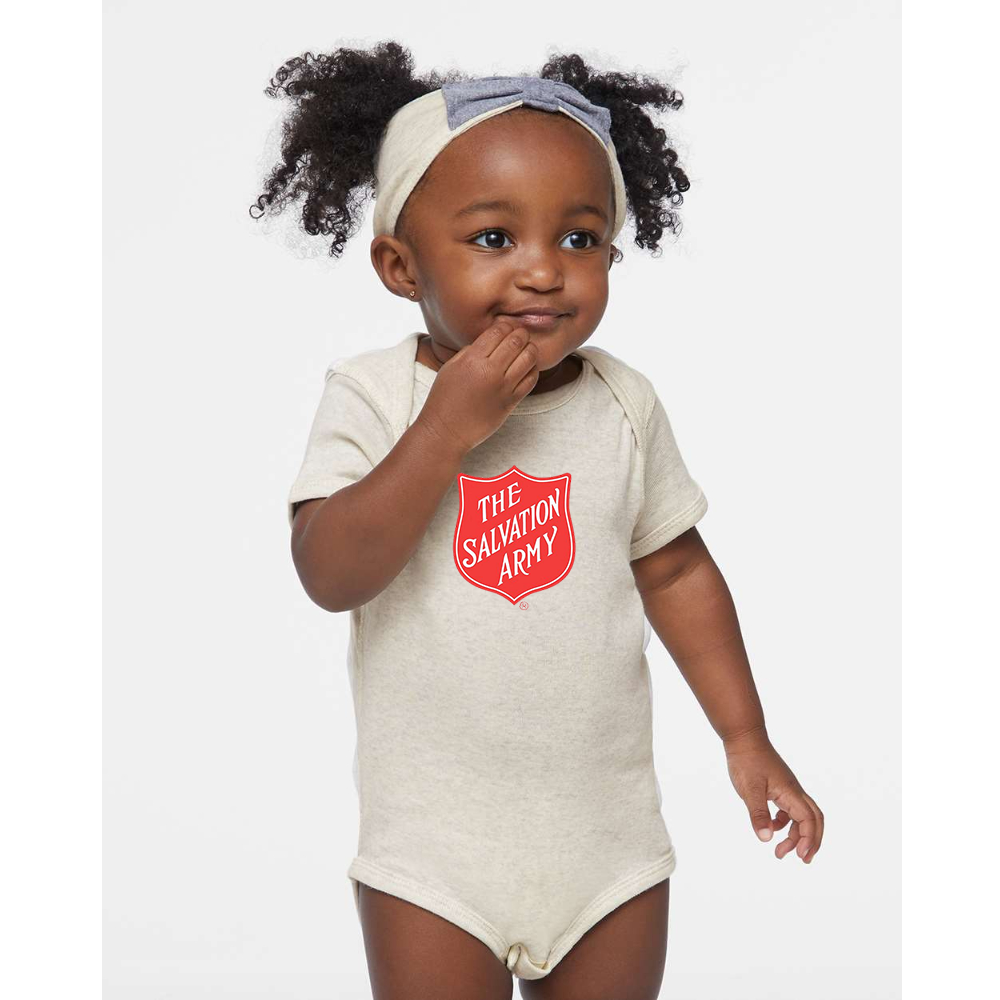 The Salvation Army  Rabbit Skins Infant Baby Rib Bodysuit