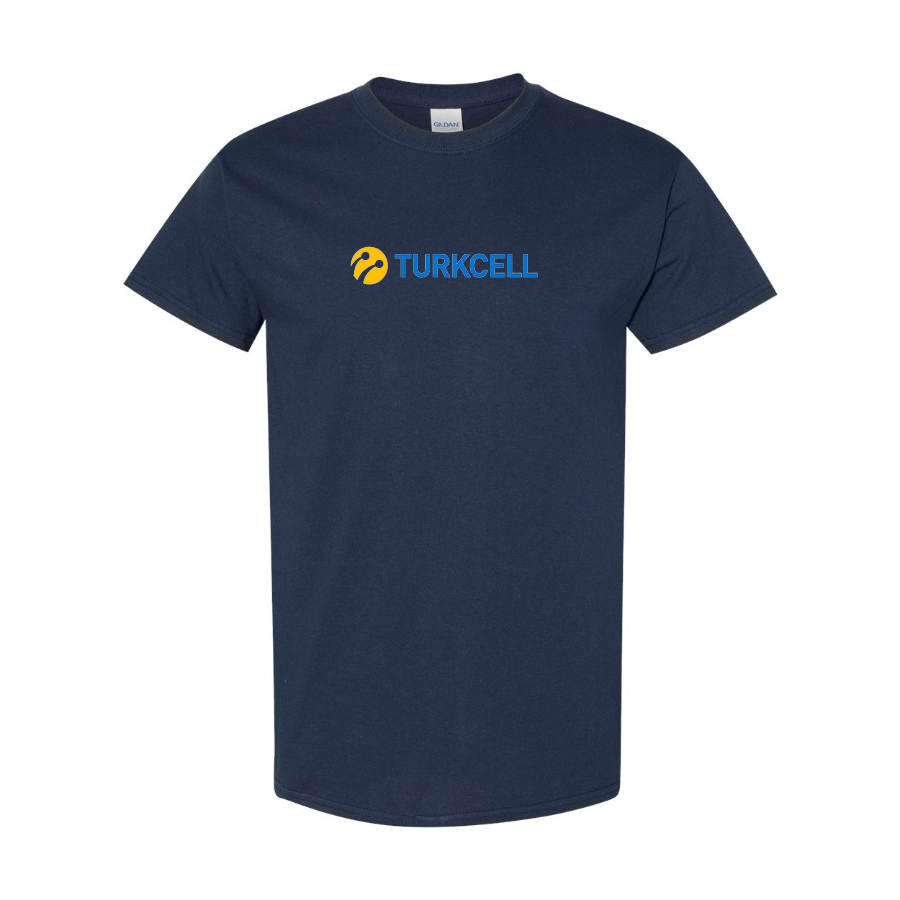 Men's TurkCell Logo Cotton T-Shirt