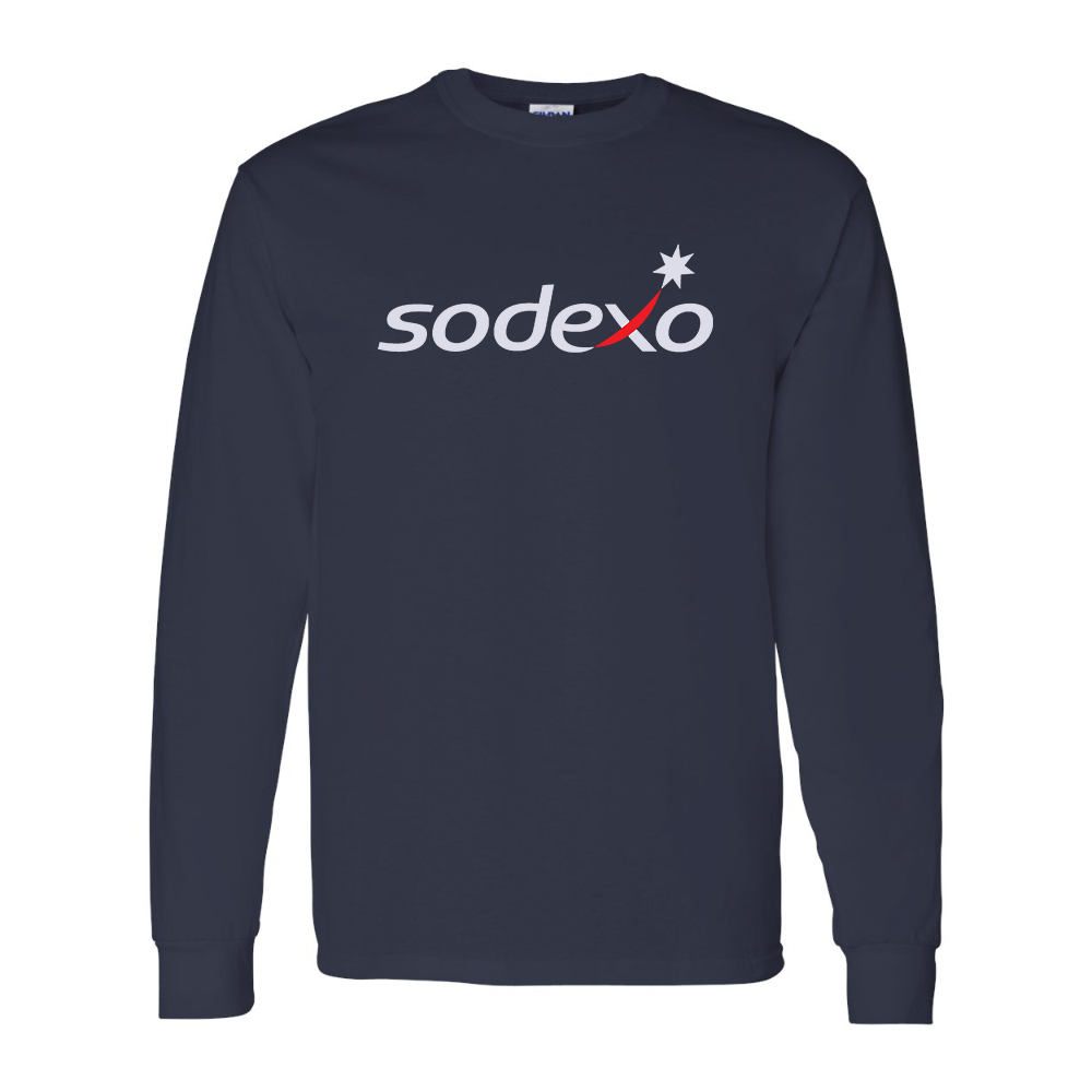 Men's Sodexo Gildan Heavy Cotton Long Sleeve T-Shirt