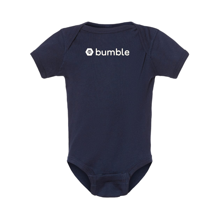 Bumble Logo  Baby Onesie Romper