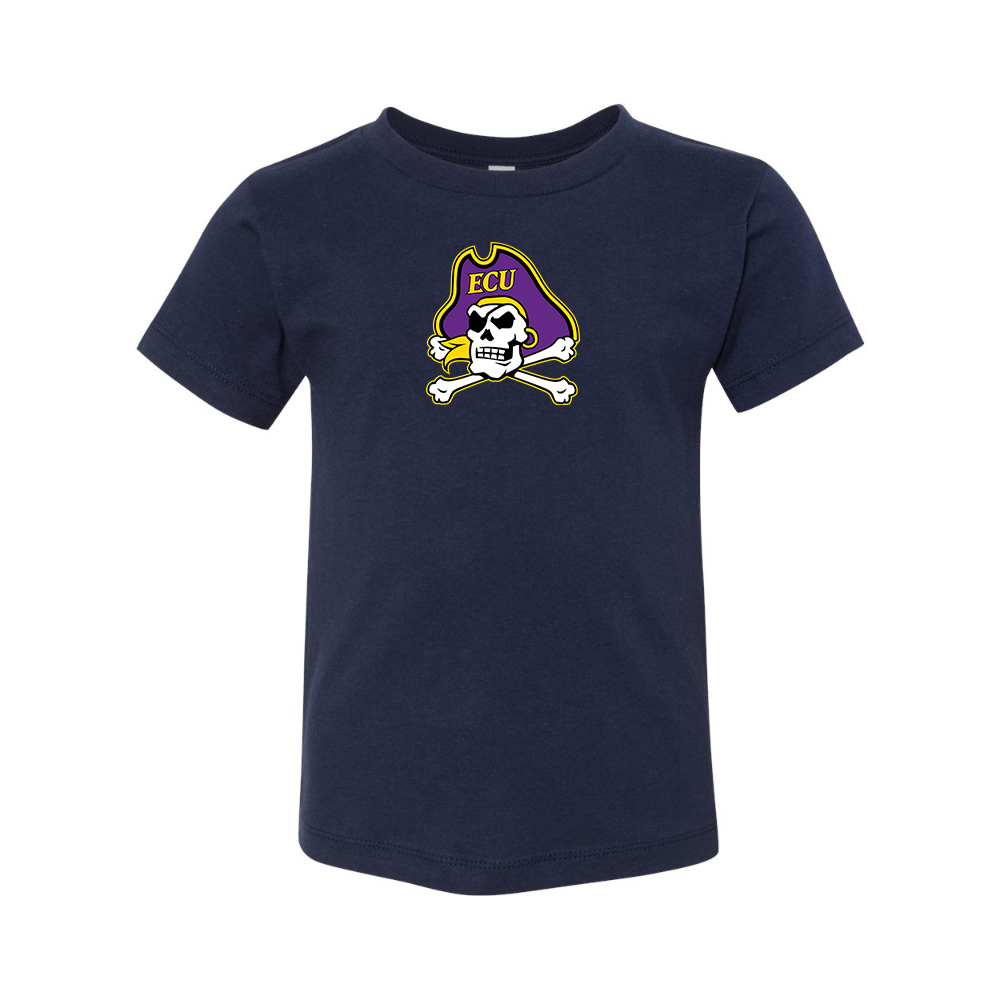 East Carolina Pirates BELLA  CANVAS Toddler Jersey Tee