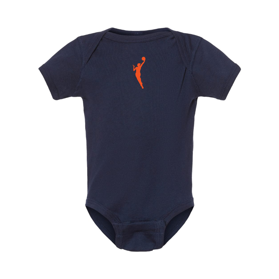 WNBA Symbol Logo Baby Onesie Romper