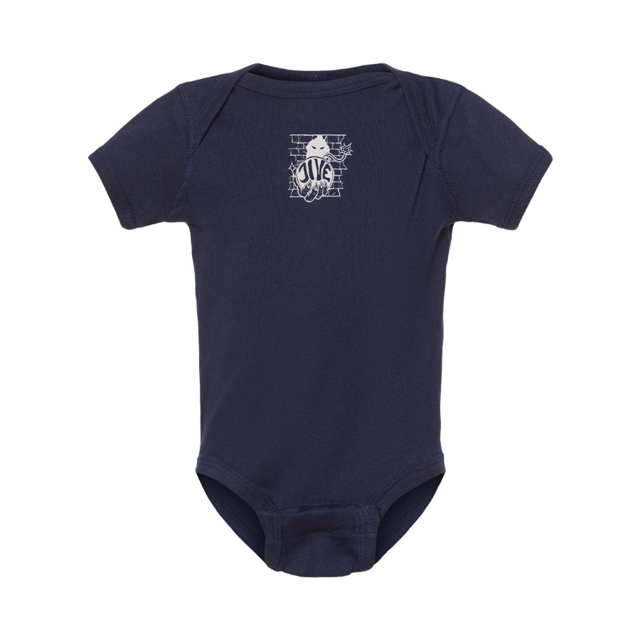 Jivebomb  Logo Baby Onesie Romper