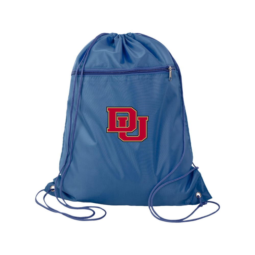 Denver Pioneers  Q-Tees - Polyester Cinchpack