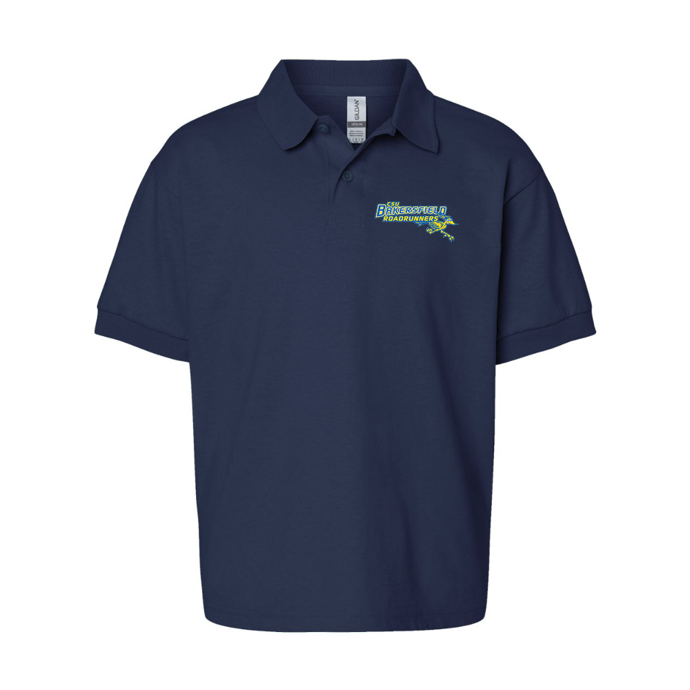 Youth  CSU-Bakersfield Roadrunners Gildan Dry Blend Jersey Polo