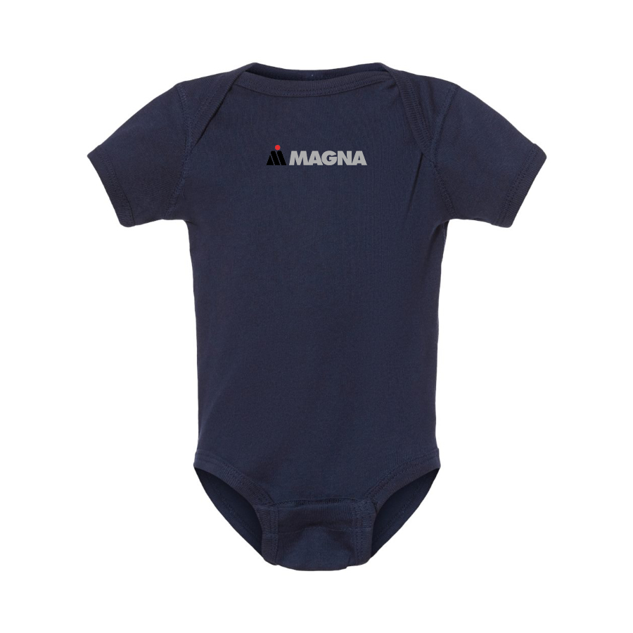 Magna Steyr Logo Baby Onesie Romper