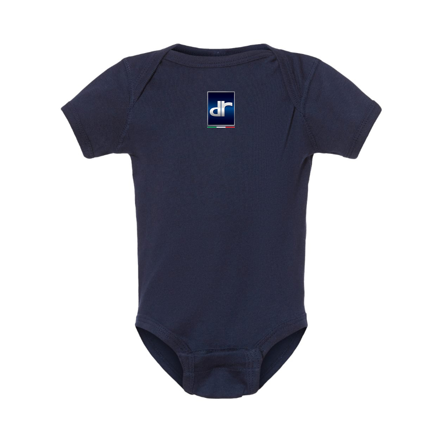 DR Automobiles Logo Baby Onesie Romper