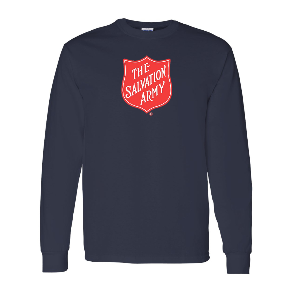 Men's  The Salvation Army  Gildan Heavy Cotton Long Sleeve T-Shirt