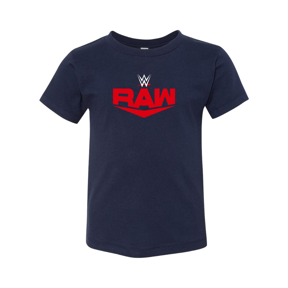 WWE Raw  BELLA  CANVAS Toddler Jersey Tee