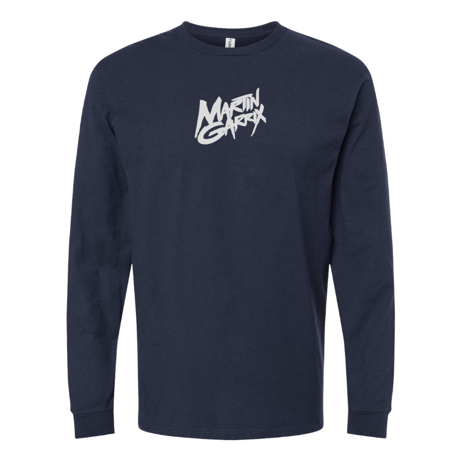 Men's Martin Garrix  Logo Cotton Long Sleeve T-Shirt