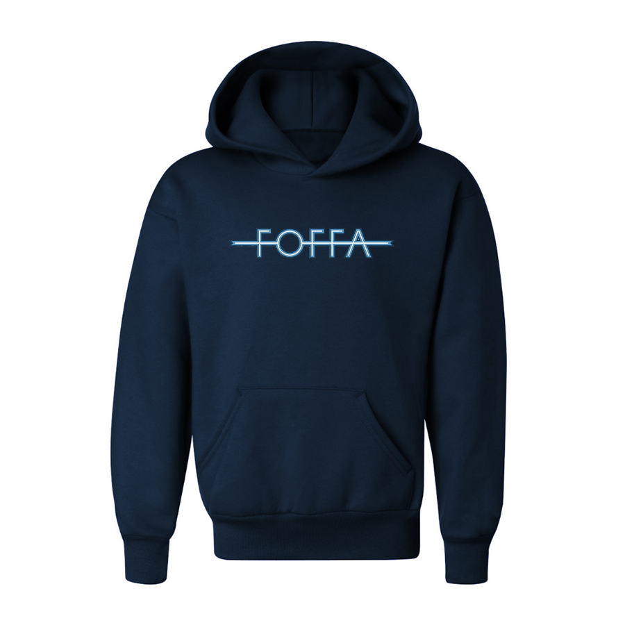 Youth Foffa Blue Pullover Hoodie