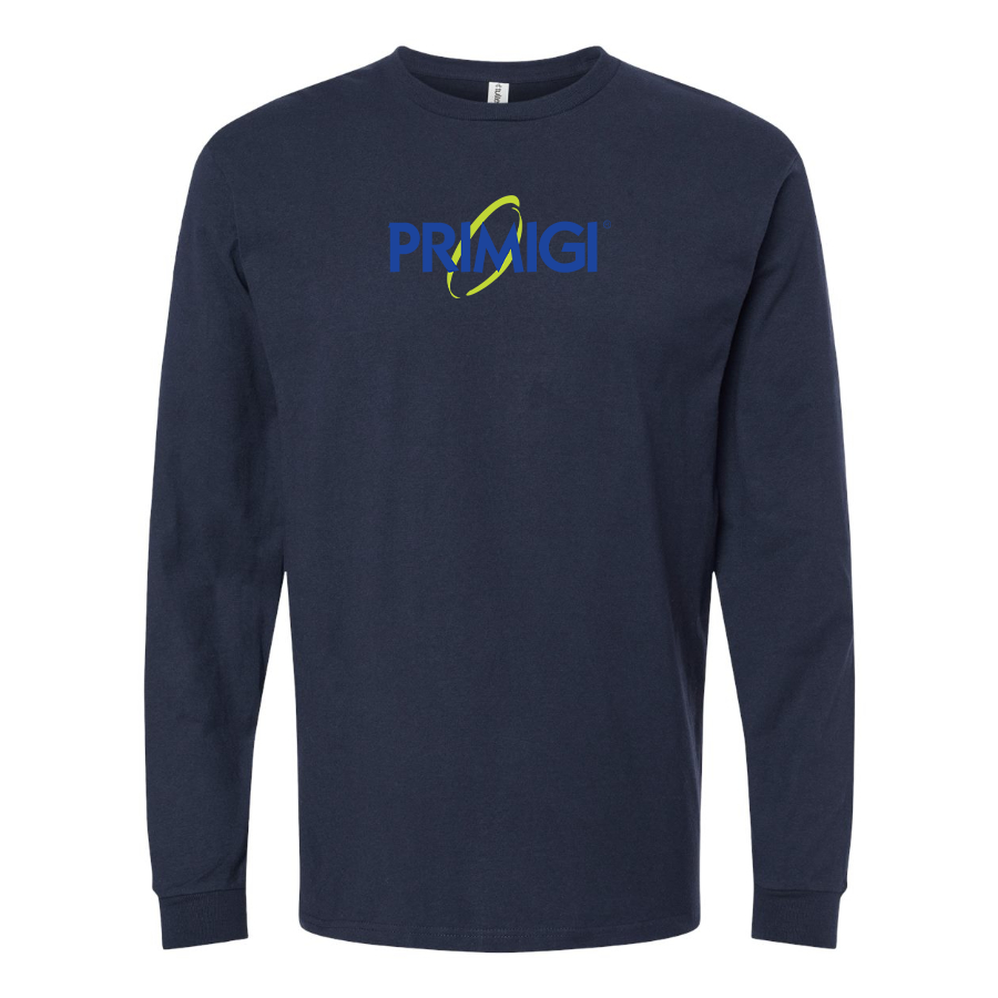Men's Primigi Logo Cotton Long Sleeve T-Shirt