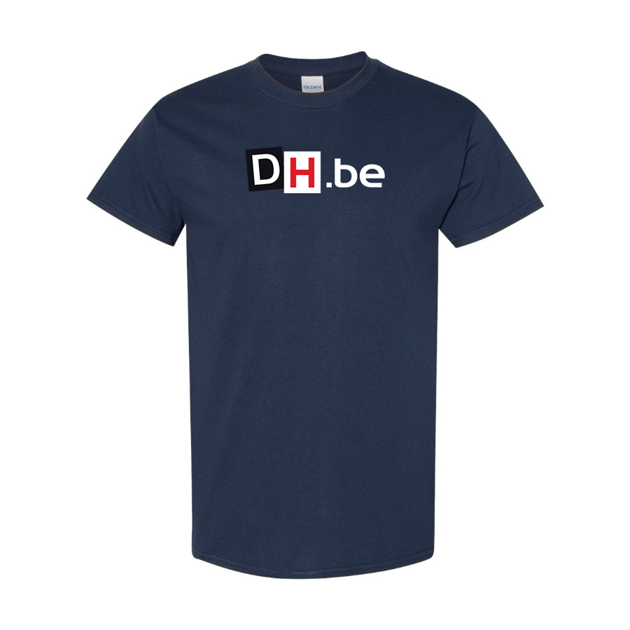 Men's  DH Derniere Heure   Logo  Cotton T-Shirt