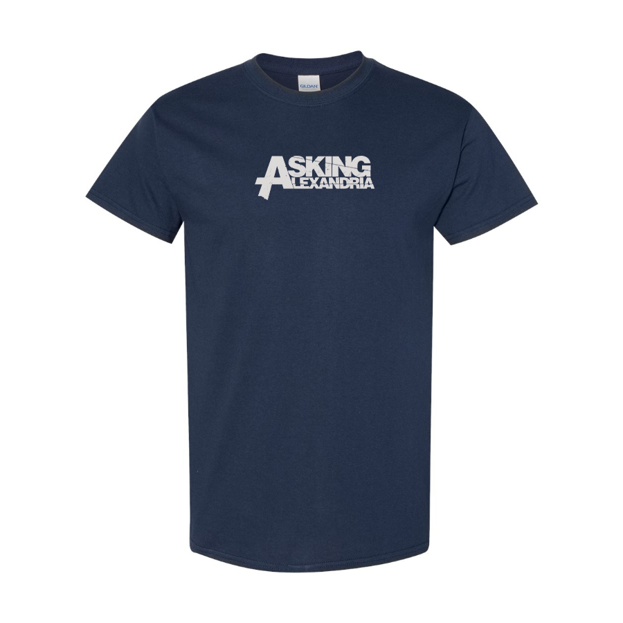 Men's Asking Alexandria  Logo Cotton T-Shirt