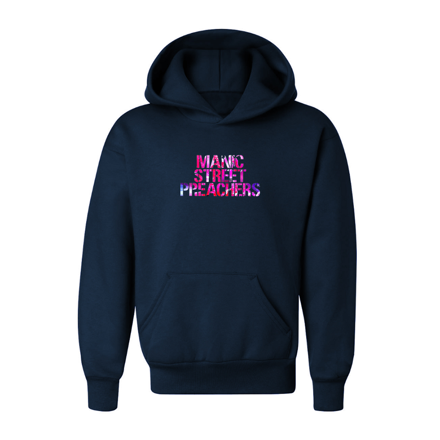Youth Manic Street Preachers Logo  Pullover Hoodie