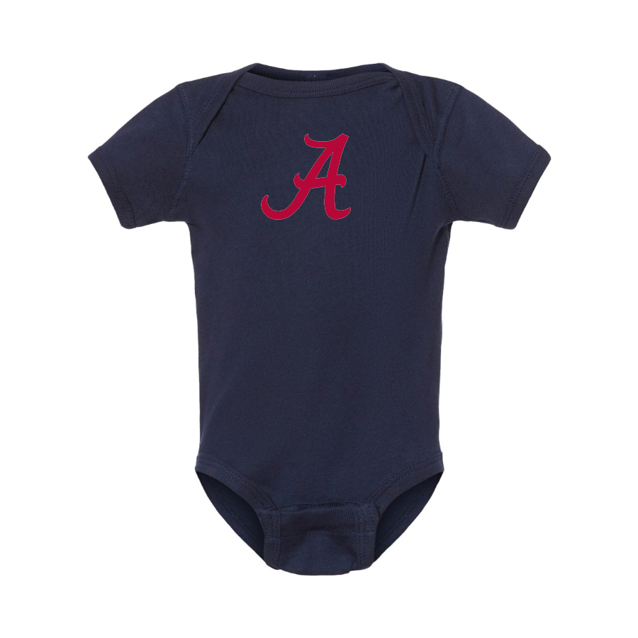 Alabama Crimson Tide Logo Baby Onesie Romper