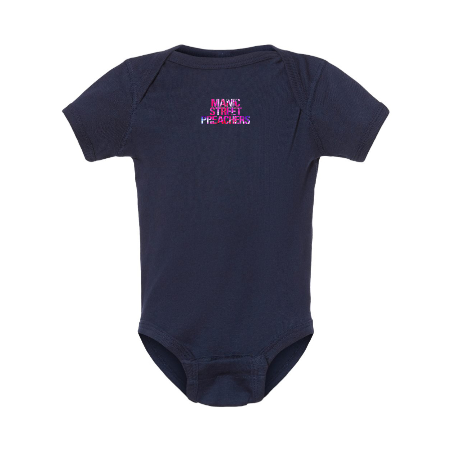 Manic Street Preachers Logo  Baby Onesie Romper