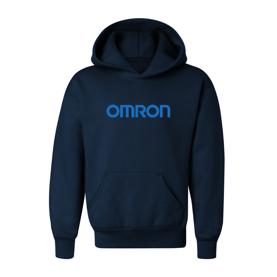 Youth Omron Logo Pullover Hoodie