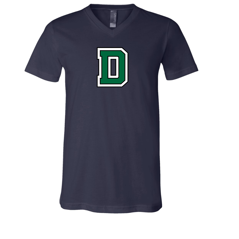 Dartmouth Big Green BELLA  CANVAS - Jersey V-Neck T-Shirt