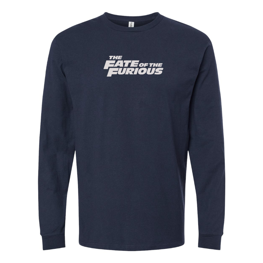 Men's The Fate Of the Furious  Logo Cotton Long Sleeve T-Shirt