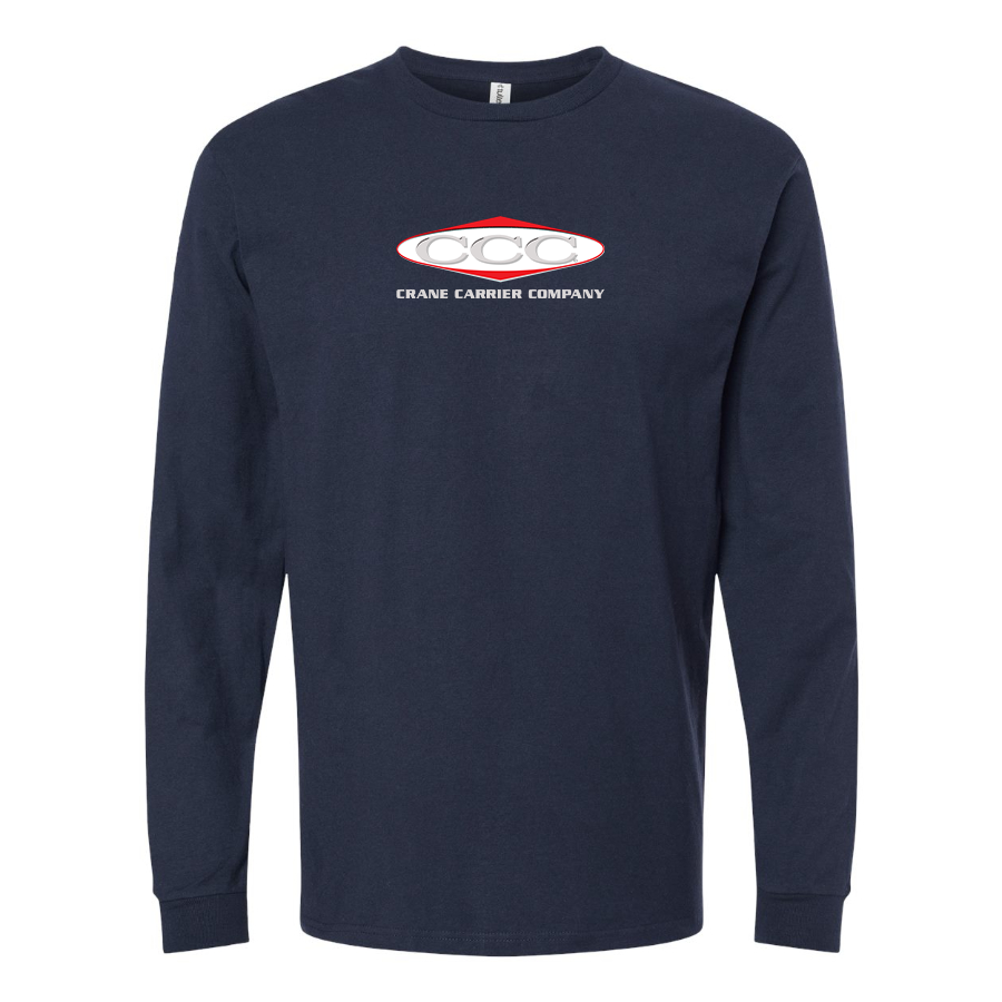 Youth Crane Carrier Company Logo Long sleeves