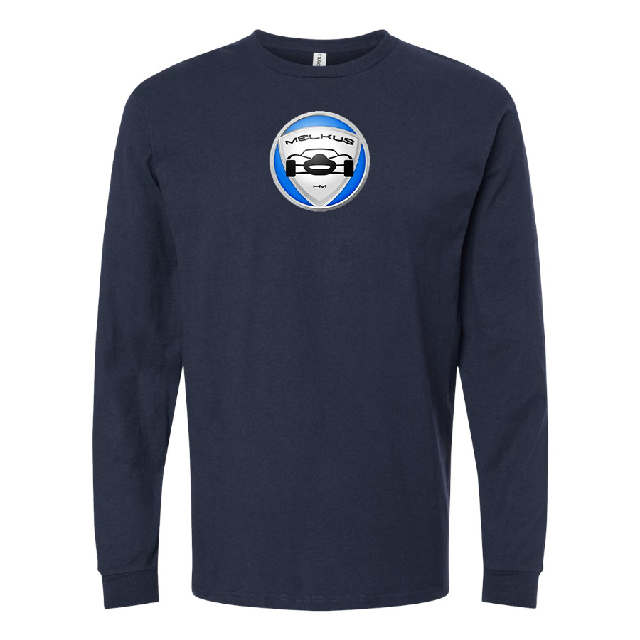 Men's Melkus Logo Cotton Long Sleeve T-Shirt