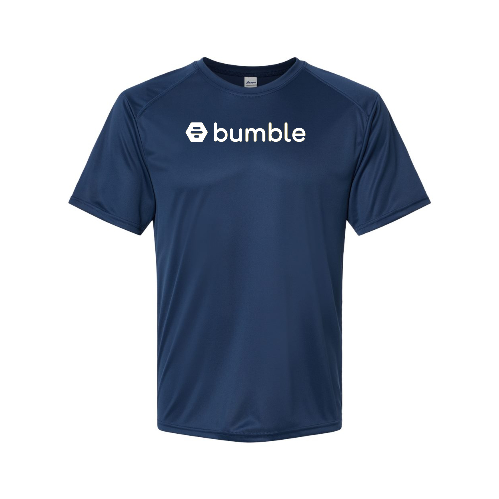 Men's  Bumble Logo   Performance T-Shirt