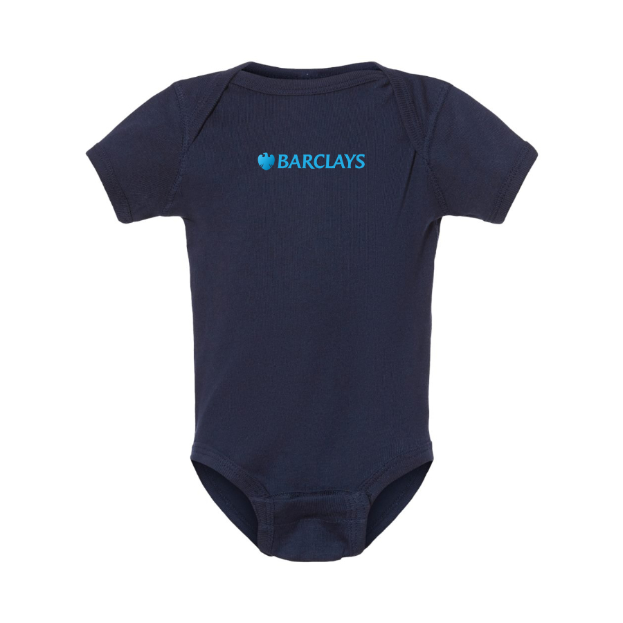 Barclays  Logo Baby Onesie Romper