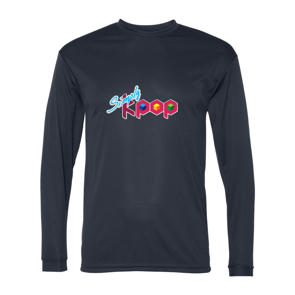 Men's Simply Kpop Performance Long Sleeve T-Shirt