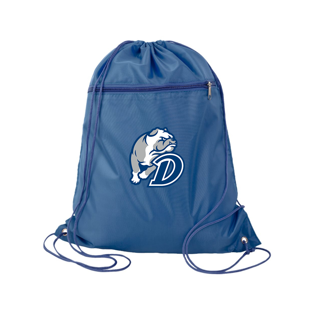 Drake Bulldogs Q-Tees - Polyester Cinchpack