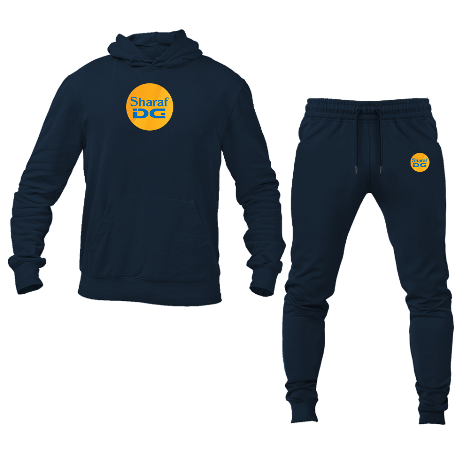 Men's SharafDG  Logo Hoodie Joggers Set