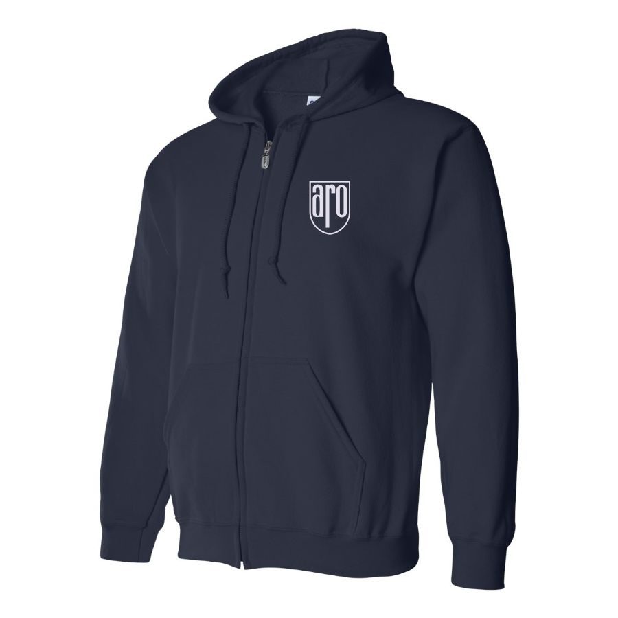 Men's ARO Logo Zipper Hoodie