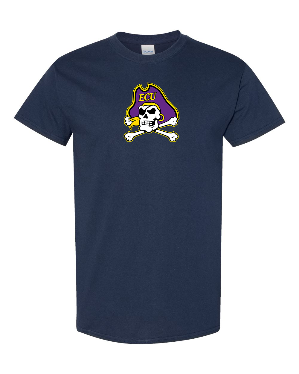 Men's  East Carolina Pirates Gildan Heavy Cotton T-Shirt