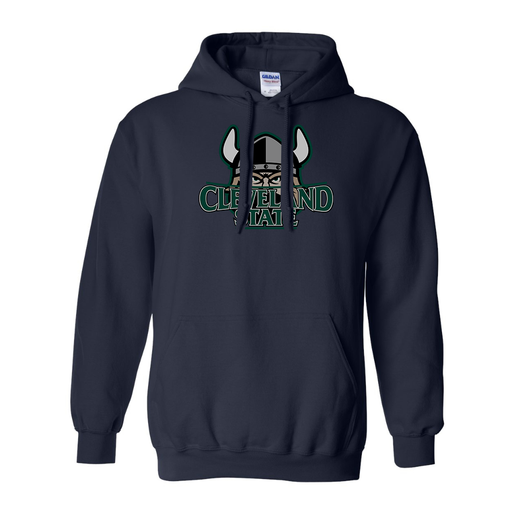 Men's Cleveland State Vikings  Gildan  Heavy Blend Hooded Sweatshirt