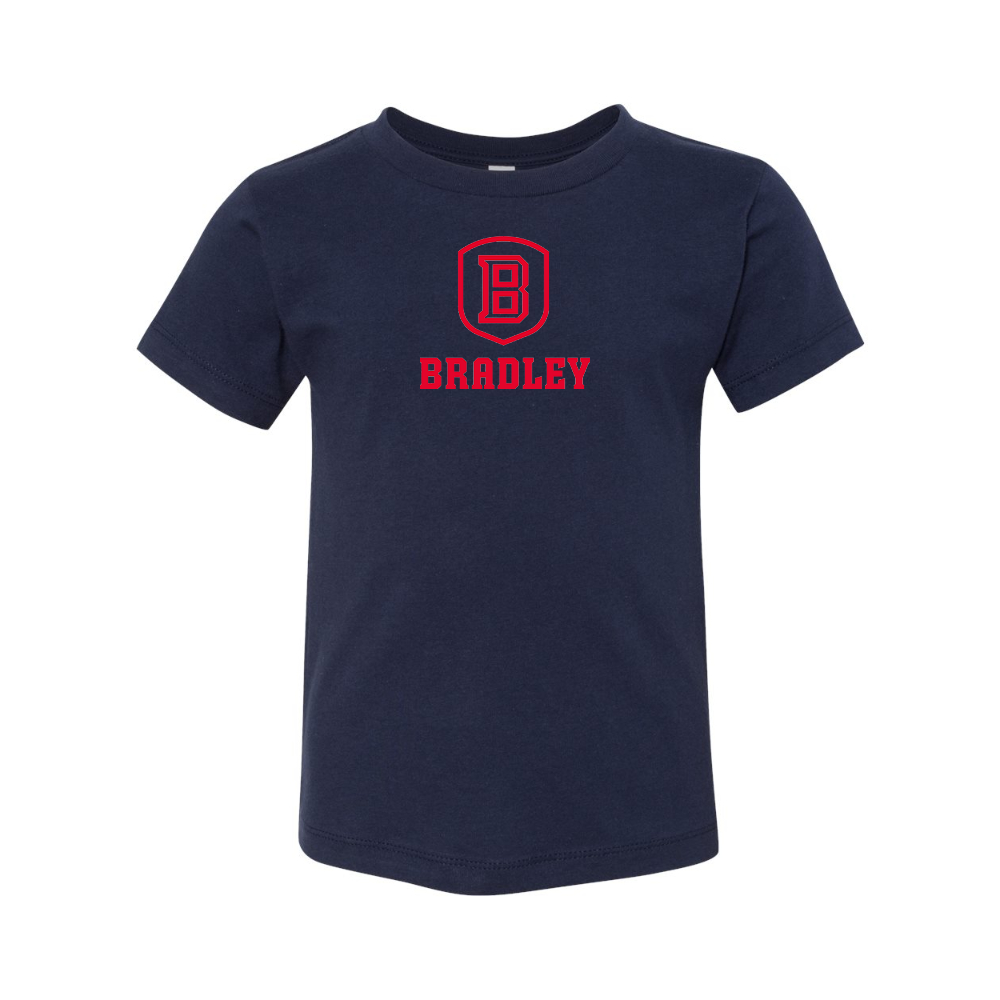 Bradley Braves BELLA  CANVAS Toddler Jersey Tee