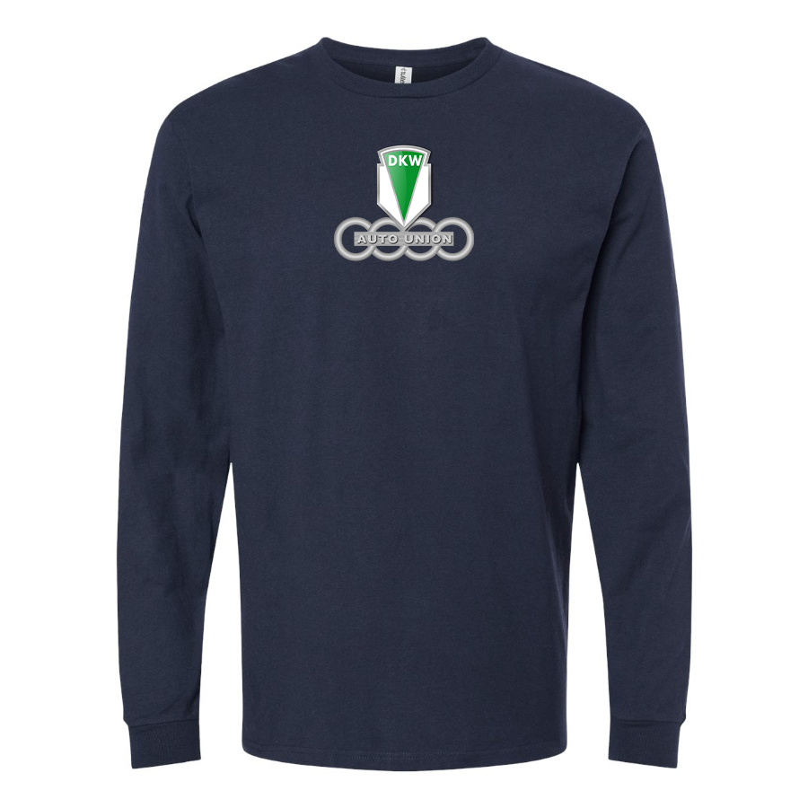 Men's DKW Logo Cotton Long Sleeve T-Shirt