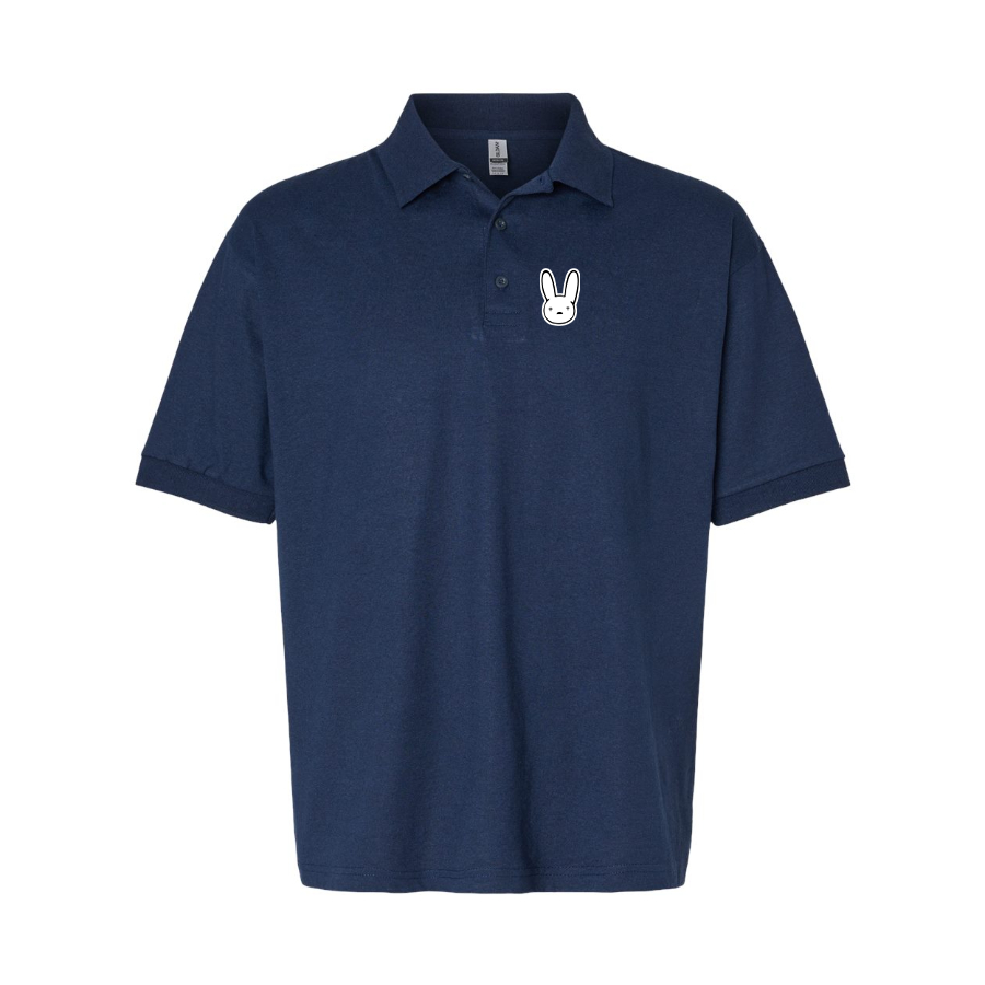 Men's Bad Bunny Logo Dry Blend Polo