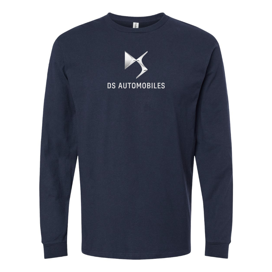 Men's DS Logo Cotton Long Sleeve T-Shirt