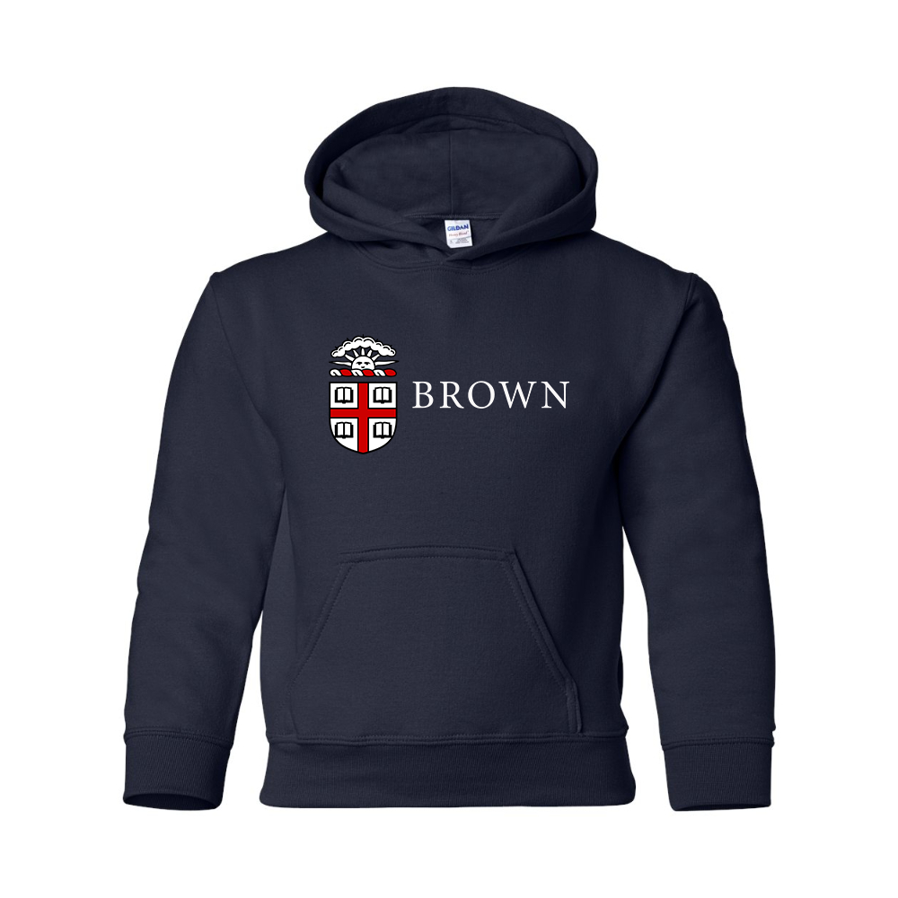 Youth  Brown University  Gildan Heavy Blend  Hooded Sweatshirt