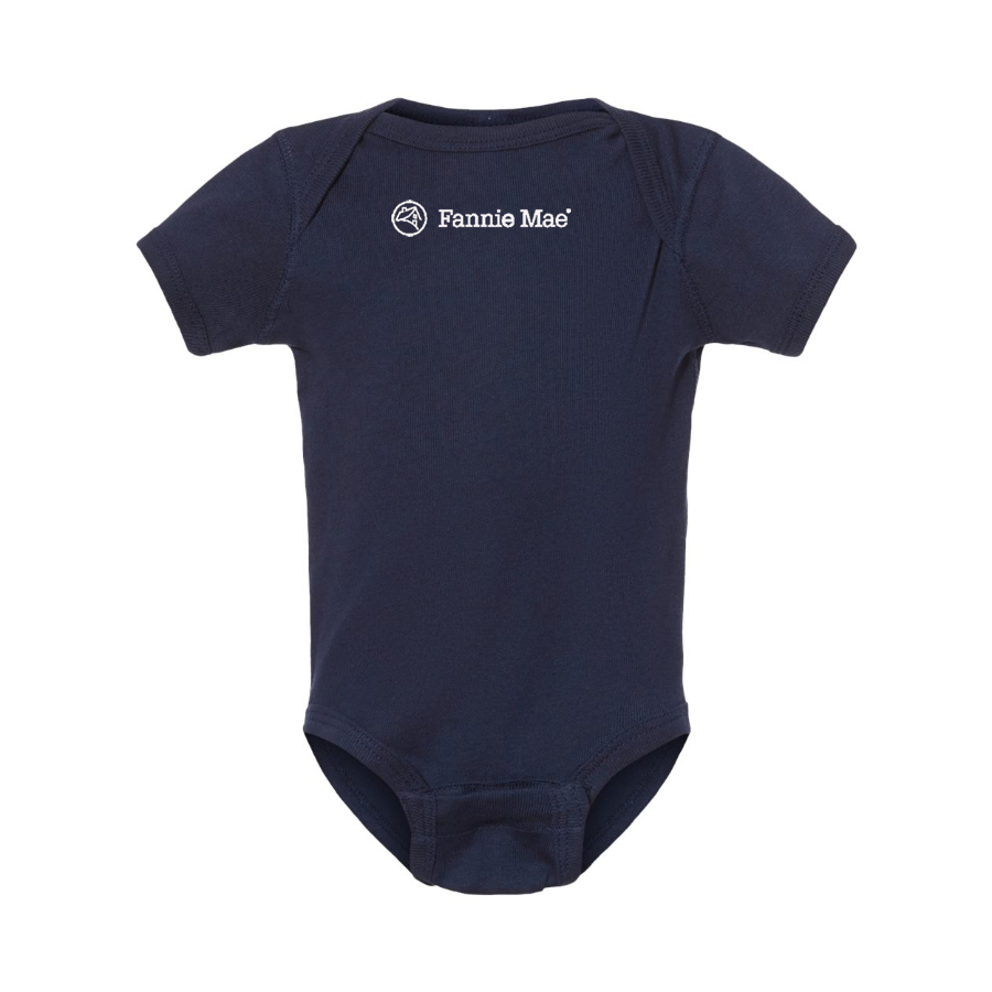 Fannie Mae  Logo Baby Onesie Romper