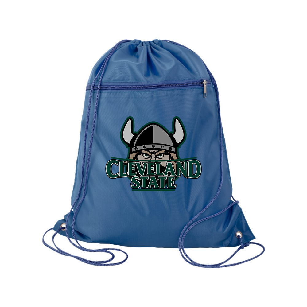 Cleveland State Vikings   Q-Tees - Polyester Cinchpack