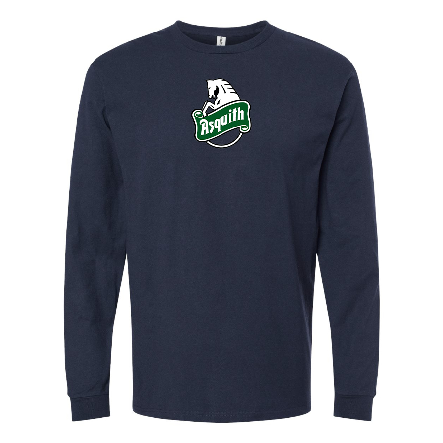 Men's Asquith Logo Cotton Long Sleeve T-Shirt