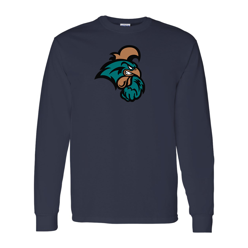 Men's   Coastal Carolina Chanticleers Gildan Heavy Cotton Long Sleeve T-Shirt