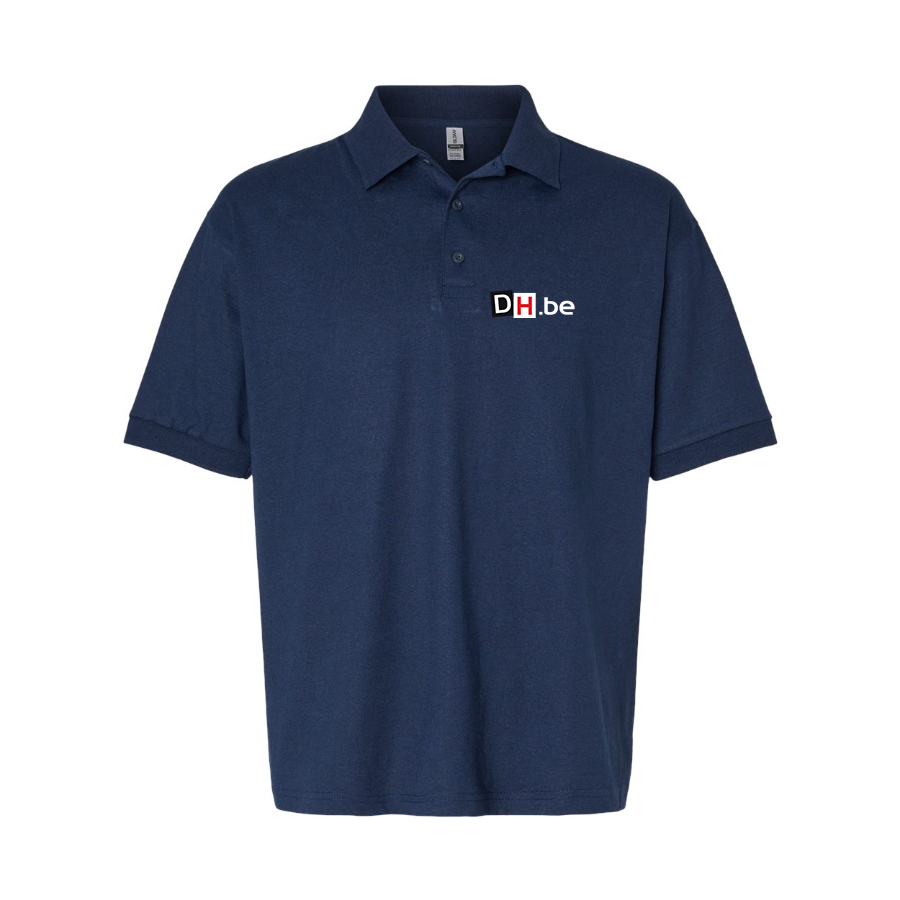 Men's DH Derniere Heure  Logo  Dry Blend Polo