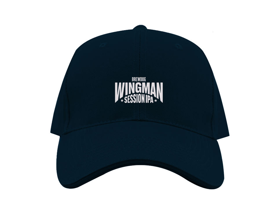 Wingman Logo  Dad Baseball Cap Hat